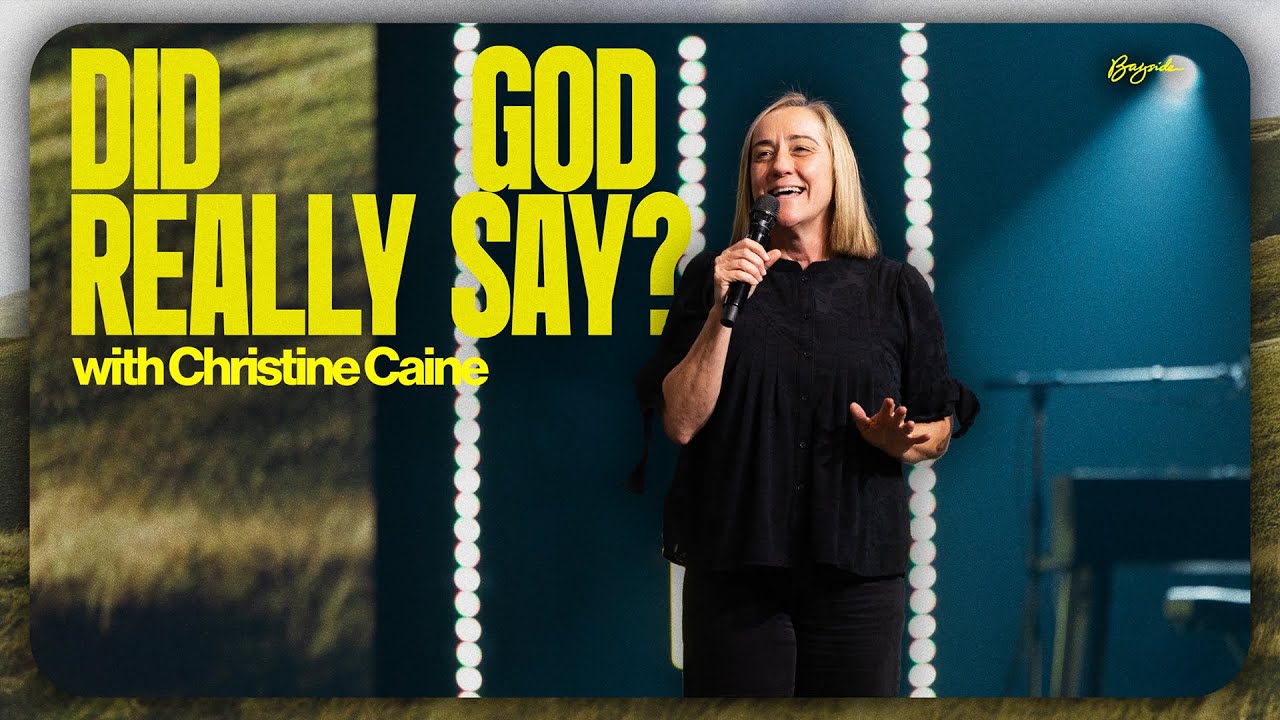 “Did God Really Say? — Christine Caine at Bayside Church” “Did God Really Say? — Christine Caine at Bayside Church”