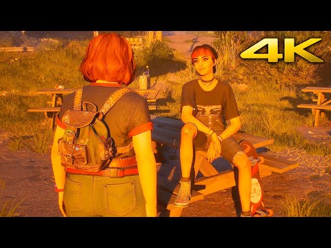 Thumbnail for Swann meets Nora & Autumn for the First Time Scene - Lost Records: Bloom & Rage [4K 60FPS] (PC) by the First