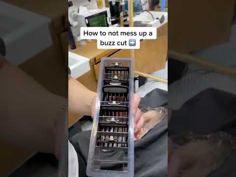 How To Not Mess Up A Buzzcut #shorts