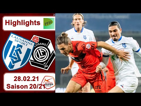 Highlights: FC Lausanne - Sport vs FC Lugano (28.02.21)