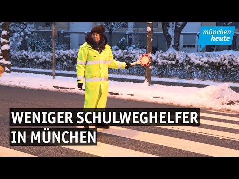 Mangelerscheinung – immer weniger Schulweghelfer in München, trotz mehr Verkehr