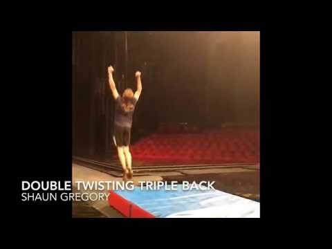 Tumbling Cirque du Soleil Shaun Gregory Double Twisting Triple Back