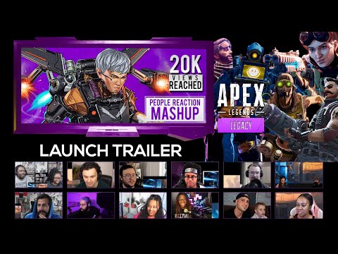 Launch Trailer | Legacy | Apex Legends [ Reaction Mashup Video ]