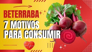 7 Vantagens de CONSUMIR BETERRABA Diariamente | Melhor Maneira de Consumo
