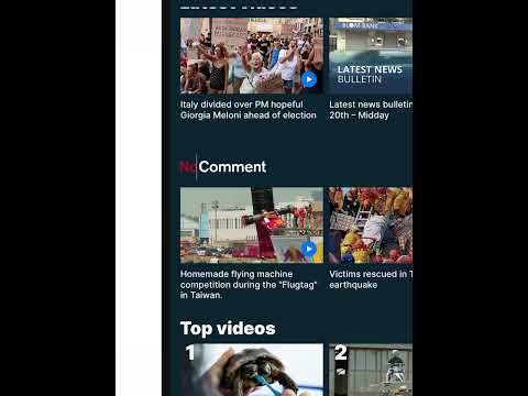 Euronews - Daily breaking news video