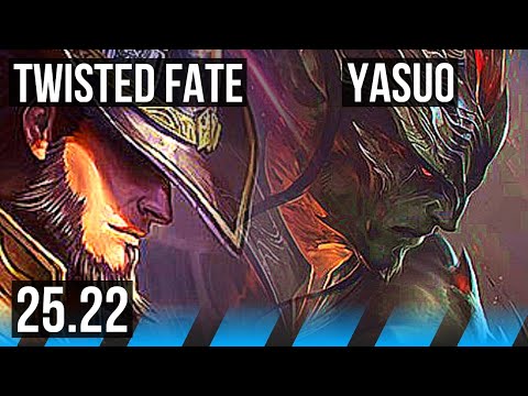 TWISTED FATE vs YASUO (MID) | 4/1/14 | KR Grandmaster | 25.22