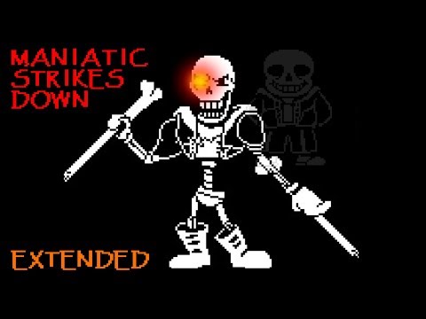 [Undertale AU - Disbelief Hard Mode] [Phase 2] Maniatic Strike Down (EXTENDED)