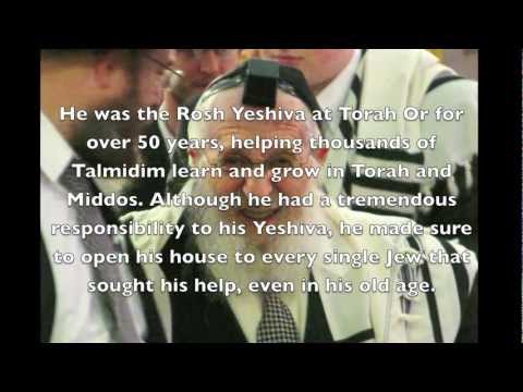 The Legacy of Rav Scheinberg