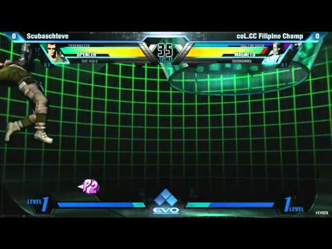 EVO 2012 - UMVC3 Pools - coL.CC Filipino Champ vs Scubaschteve