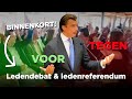 FVD organiseert een ledendebat en referendum!
