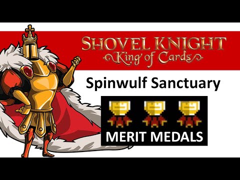 Shovel Knight King of Cards | Spinwulf Sanctuary Merit Badges