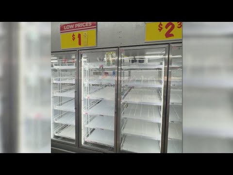 San Antonio residents preparing for winter storm by stocking up on groceries