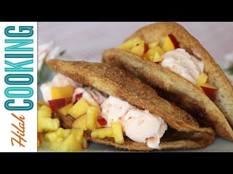 如何做冰激凌捲餅|Hilah Cooking (How to Make Ice Cream Tacos |  Hilah Cooking)