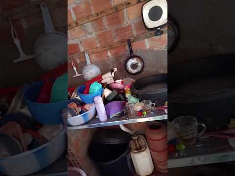 fazendo uma faxina na cozinha #Timbiras #Maranhão