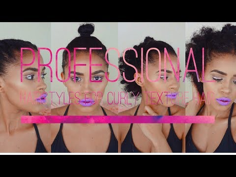 Proffesional Hairstyles For Curly/Kinky Texture Hair( SUPER EASY)
