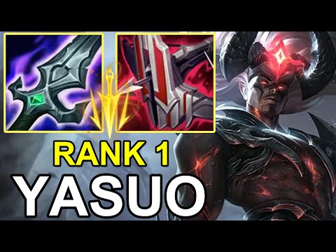 LOL CN BEST YASUO - SOFTWIND Yasuo vs Galio Master - Challenger Yasuo Gameplay