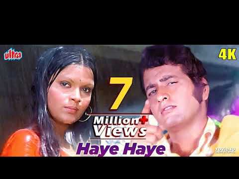 Haye Haye Yeh Majboori Song 4K - Lata Mangeshkar - Zeenat Aman, Manoj Kumar | Roti Kapda Aur Makaan