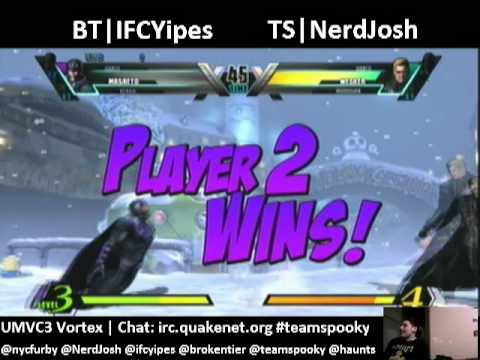 BT IFCYipes vs TS NerdJosh UMVC3 Casuals (Part 3)