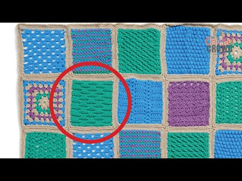 Left Hand Basket Weave Stitch