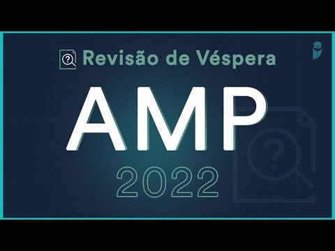Revisão de Véspera AMP 2022 - Aula para Residência Médica