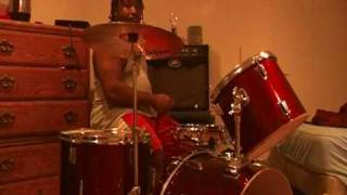 Ludacris ft  Jamie foxx contagious drum cover by steve parker