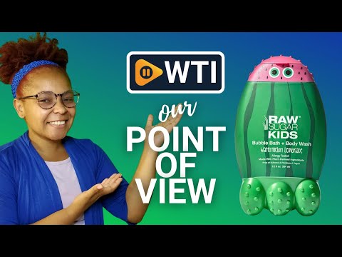 RAW SUGAR Raw Sugar Kids Bubble Bath and Body Wash Watermelon Lemonade 12 fl oz 12 Fl Oz Pack of 1 - WTI product video review