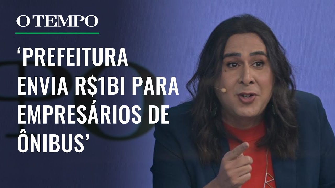Duda Salabert critica contrato da prefeitura com empresas de ônibus |  SABATINA - Eleições 2024