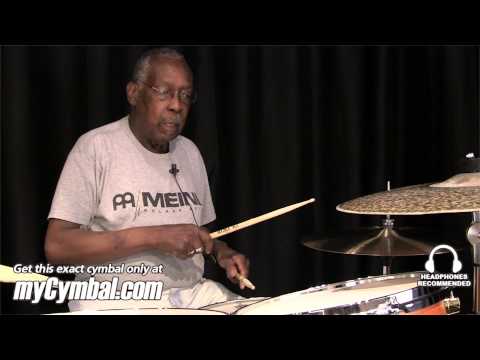 Meinl 16" Byzance Traditional Medium Hi Hat Cymbal - Played by Clyde Stubblefield (B16MH-1080713S)