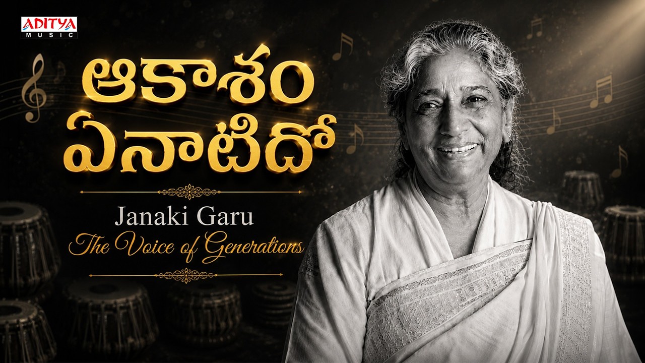 Aakasam Enatido | S. Janaki Garu – The Voice of Generations ❤️