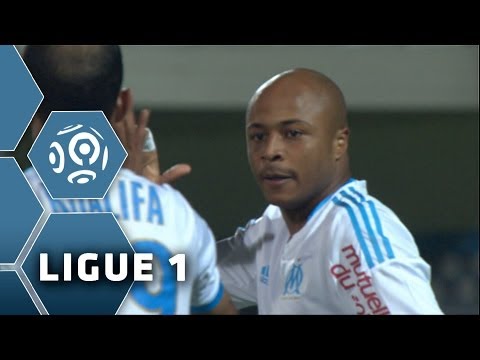But André AYEW (4') - Olympique de Marseille-AC Ajaccio (3-1) - 04/04/14 - (OM-ACA)