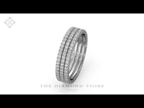 HG29 - Eternity Ring Erin Diamond 1.50ct And Three Platinum Set