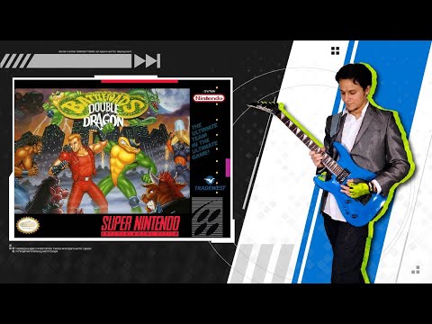 Battletoads & Double Dragon - Title Screen/Level 1 theme (Rock Cover)
