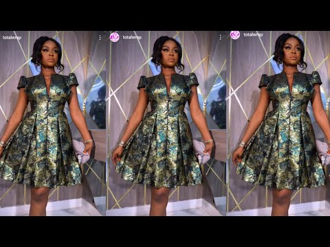 Inverted Box Pleated Dress With No Waist Joining