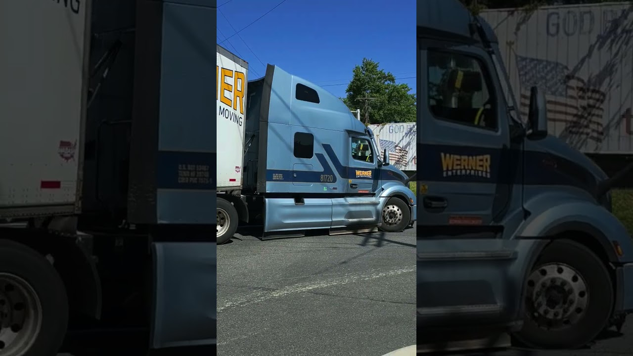 WERNER TURNER 😭 #semitruck #trending #truckers #dieseltrucking #truckinglife #trucking