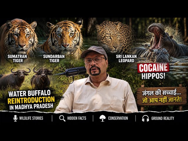 Sundarban vs Sumatran Tiger असली Killer कौन? Sri Lankan Leopard  बिना Tiger के जंगल का राजा! Podcast SDDEFAULT Thumbnail
