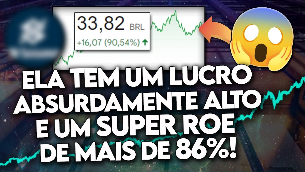 Conheça 5 AÇÕES com um ROE MUITO ALTO! (Estão GERANDO VALOR DEMAIS para o ACIONISTA!) - TOP 5