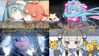 「仮」2025年ボカロメドレーまとめ