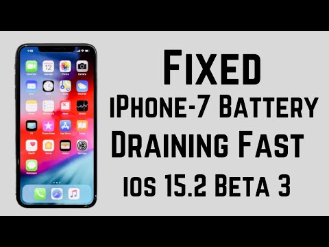 IOS 15.2 Beta 3🔋 Draining Fast After UpDate - How To Fix Battery  Draining Issue On iPhone iPad