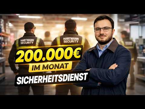 Vom Student zum 2,5 Mio. Unternehmer (Sicherheitsfirma)