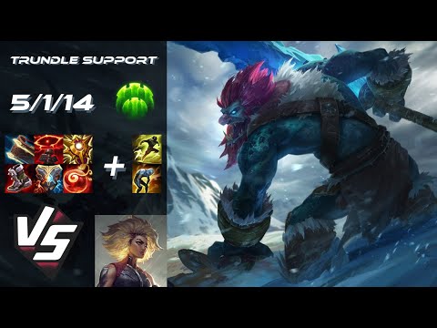SUPPORT Trundle vs Rell - NA Challenger Patch 25.S2.4