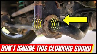 How to Diagnose Clunking Noise Bad Sway Bar Bushings in Your Car🛠️