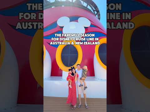 Thumbnail for Farewell Disney Cruise Line from Australia and NZ shores! This is the Farewell Season 👋