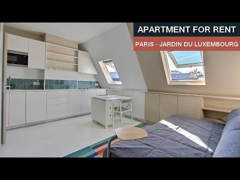 Apartment Tour - Studio With a View in Paris 6 near the Jardin du Luxembourg - S061204