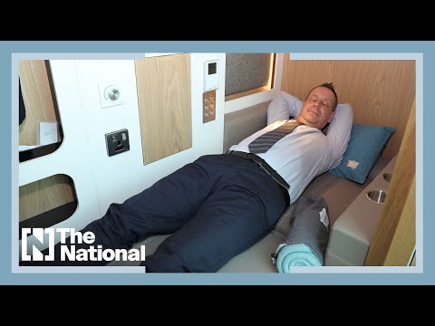 A look inside Dubai International Airport’s biggest sleep pod lounge