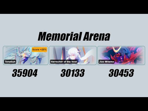 Exalted Memorial Arena - Tonatiuh, HotV, Jizo [96490] (W78)