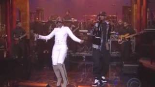 Jay-Z ft. Mary j. Blige - Can't Knock the Hustle (Live @ David Letterman 04.04.2008) [HQ]