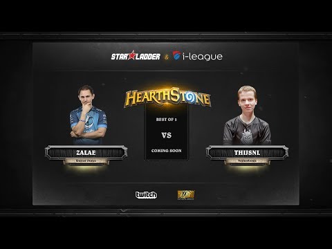 [EN] Zalae vs ThijsNL | SL i-League Hearthstone StarSeries Season 3 (30.05.2017)
