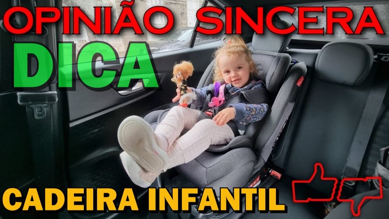 Leve seu filho com Segurança! Teste de Cadeirinha Automotiva com Isofix. É a melhor? Uso correto!