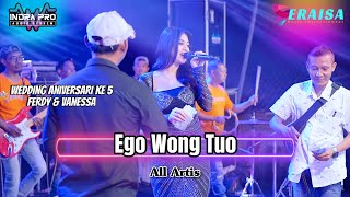 Download lagu EGO WONG TUO - DIANDRA AYU - OM. ERAISA HAPPY WEDDING ANNIVERSARY KE 5 FERDY & VANESSA Kudus mp3