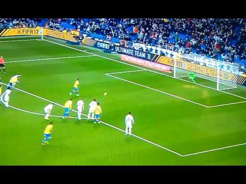 Jonathan Viera penalty goal vs. Real Madrid (Real Madrid 1-2 Las Palmas) 2017